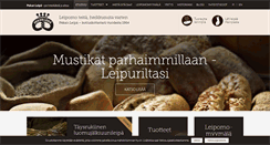 Desktop Screenshot of pekanleipa.fi