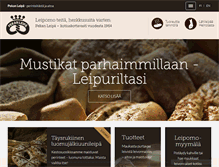 Tablet Screenshot of pekanleipa.fi